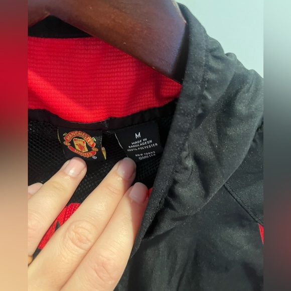 Manchester United Jacket Full Zip MUFC Soccer Football Official Adult Medium - Picture 3 of 11